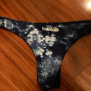 Frankie’s Bikinis tie dye thing bottom medium